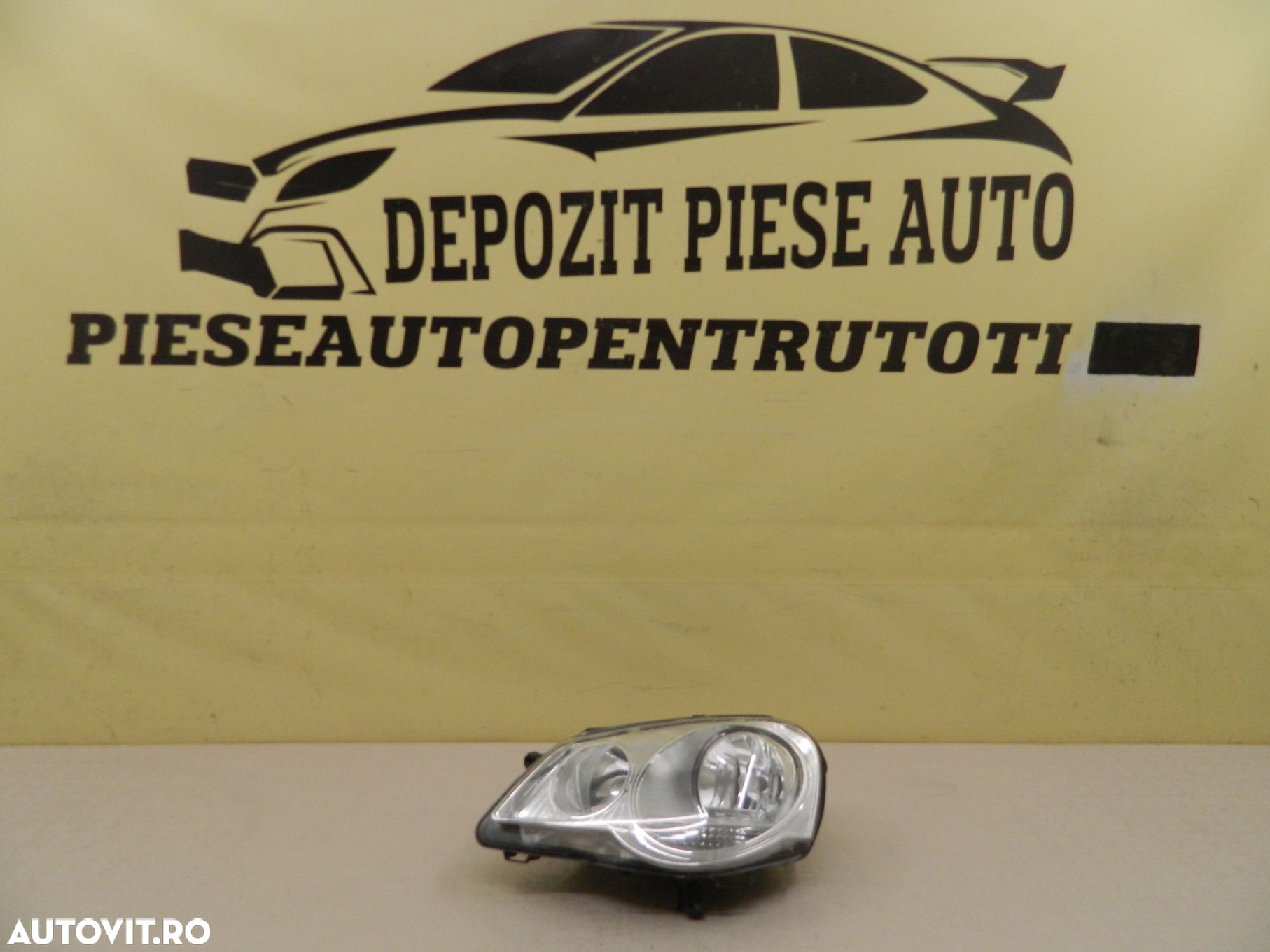 Far stanga VW Polo facelift Halogen, 2005, 2006, 2007, 2008, 2009. - 2