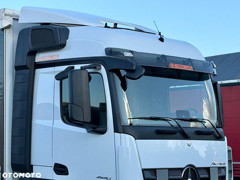 Mercedes-Benz ACTROS 2540 / FIRANKA / WINDA / 20 EUROPALET / OŚ PODNOSZONA / AUTOMAT / E6 / 2018 ROK / NISKI PRZEBIEG / SPROWADZONY - 13