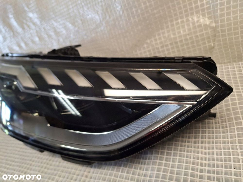 lampa przod prawa audi a4 b9 lift 19- 8w 8w0 full led europa orginal demont - 5