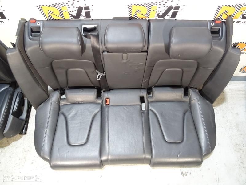 Conjunto De Bancos Audi A4 (8K2, B8)  Bancos Audi A4 B8 Sedan Em Pele - 5
