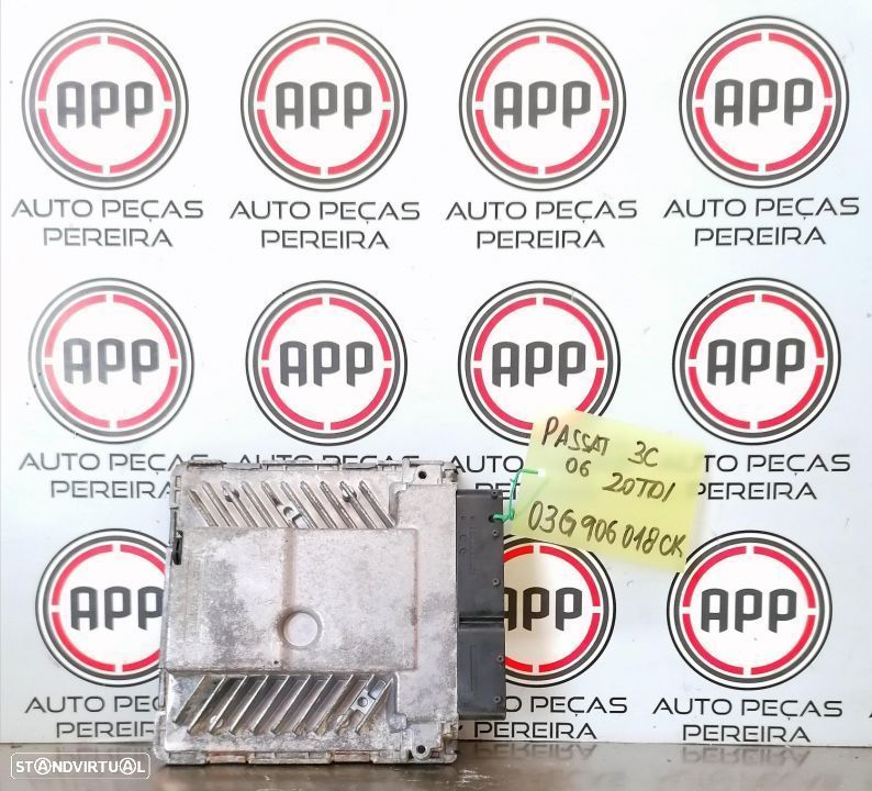 Centralina Passat 3C 2.0 TDI referência 03G906018CK. - 1
