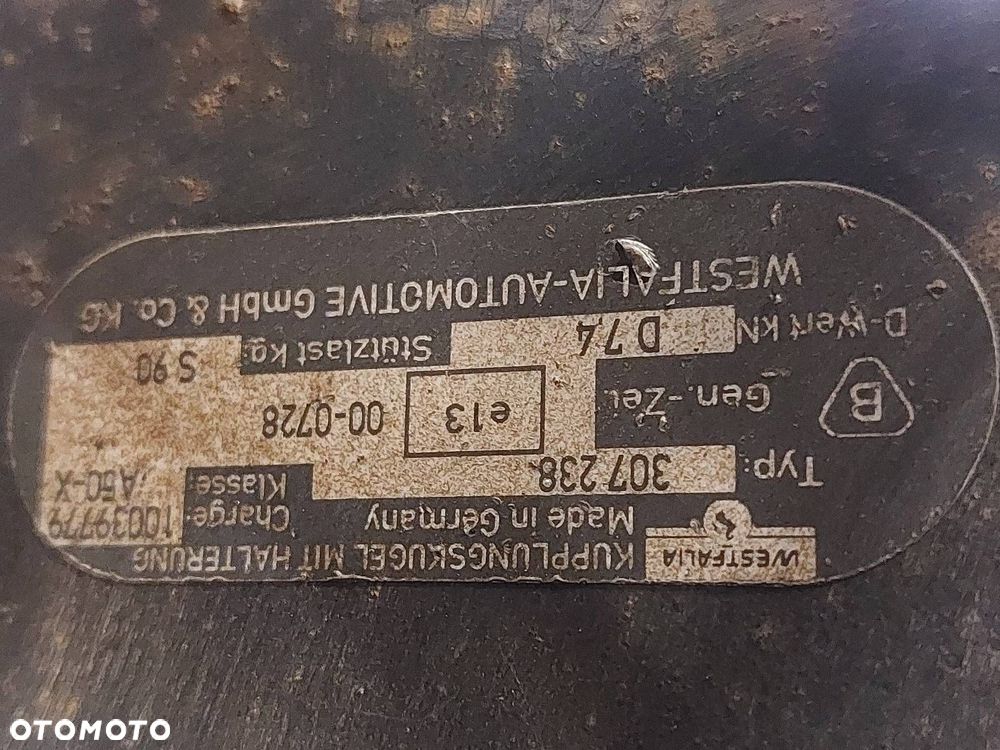 HAK HOLOWNICZY + TABLICZA MODUŁ HAKA FORD FOCUS MK1 KOMBI JAEGER 52400006 - 4