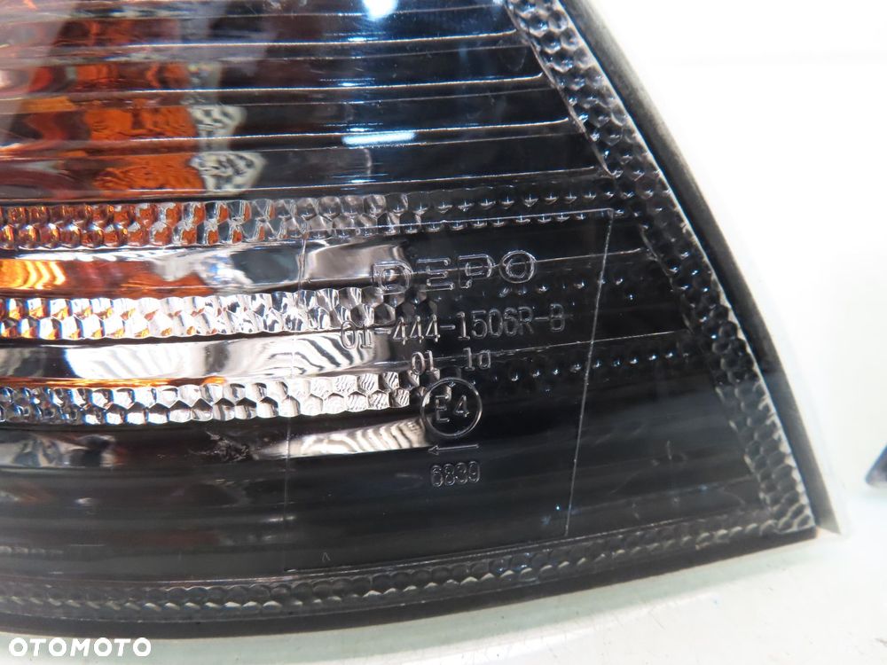 KIERUNKOWSKAZY PRZÓD PRZYCIEMNIANE BMW E46 014441506RB 014441506L - 4
