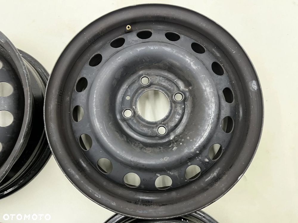Felgi stalowe Nissan Micra III K12 03-10r. 5jx14 4x100 ET45 CH60 14 cali ORYGINALNE KOMPLET 40300ax6 - 12
