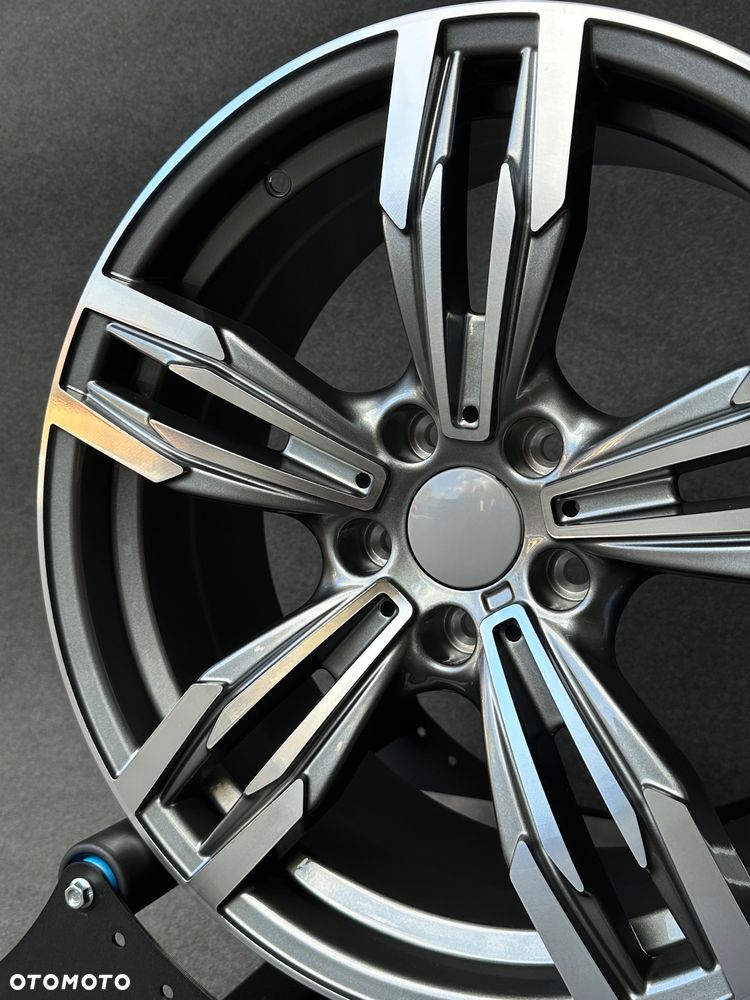 NOWE alufelgi 5x120 19” do BMW grafit w połysku polerowany front - 5