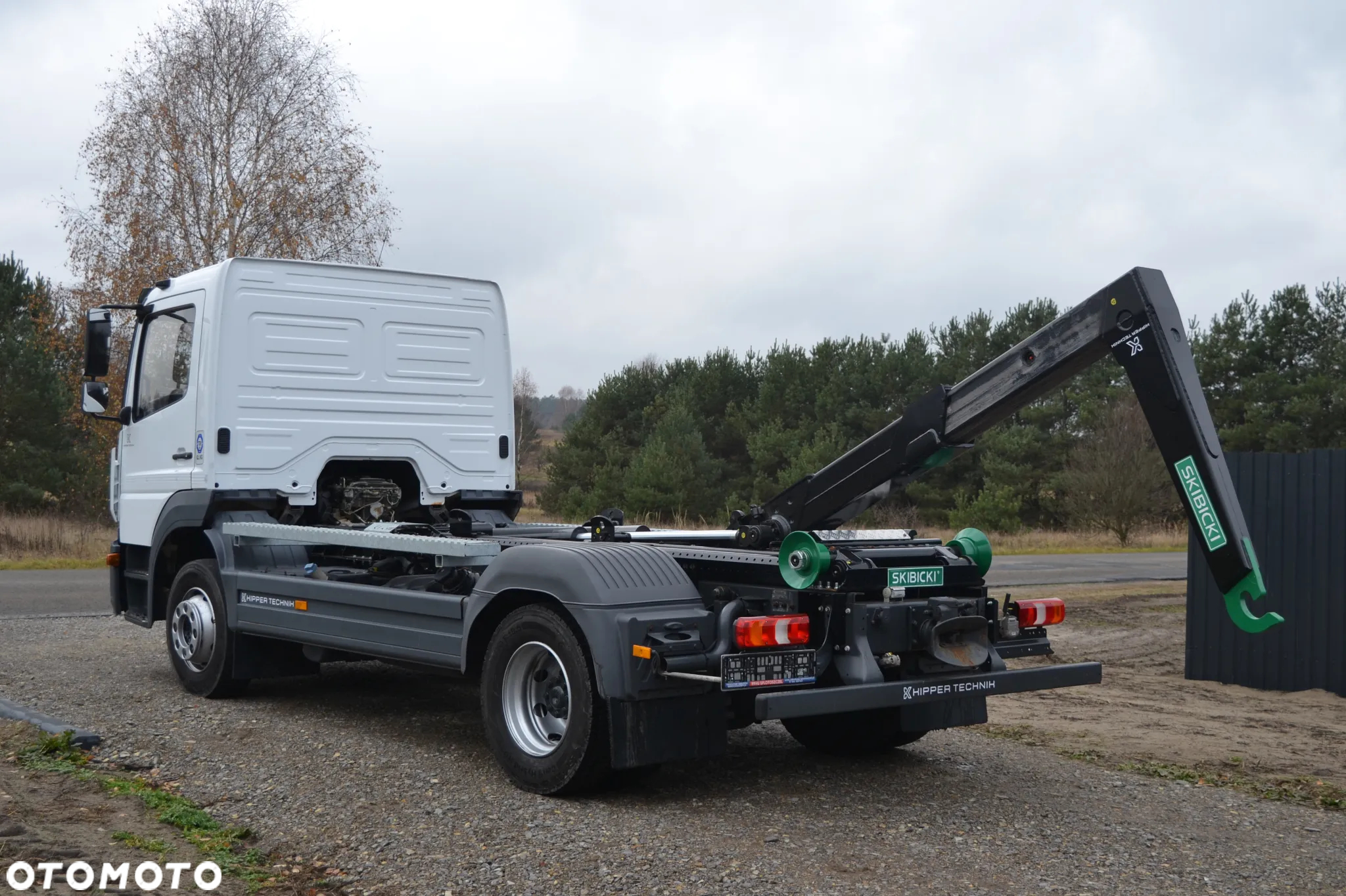 Mercedes-Benz Atego 1224 Nowe urządzenie hakowe SKIBICKI Hakowiec Meiller HYVA Palfinger - 4