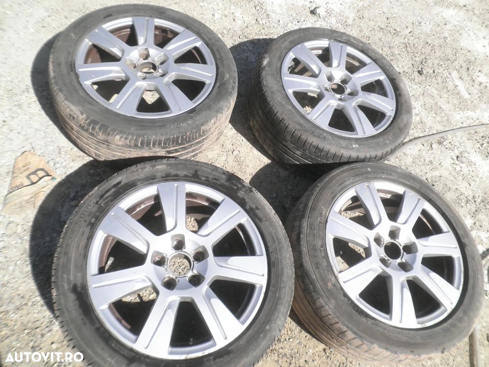 Jante 17" cu anvelope 225/50/R17 Audi A6 C6 4F0601025C 7.5J ET45 - 1