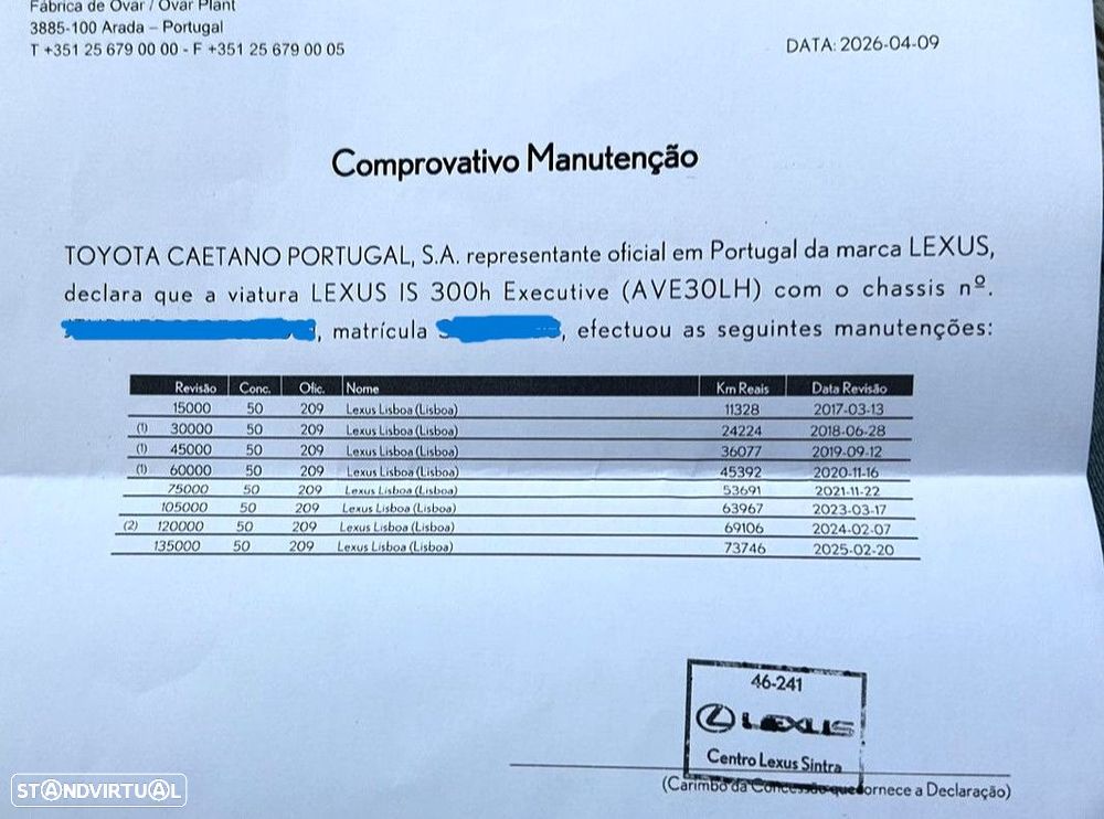 Lexus IS 300H Executive - 42