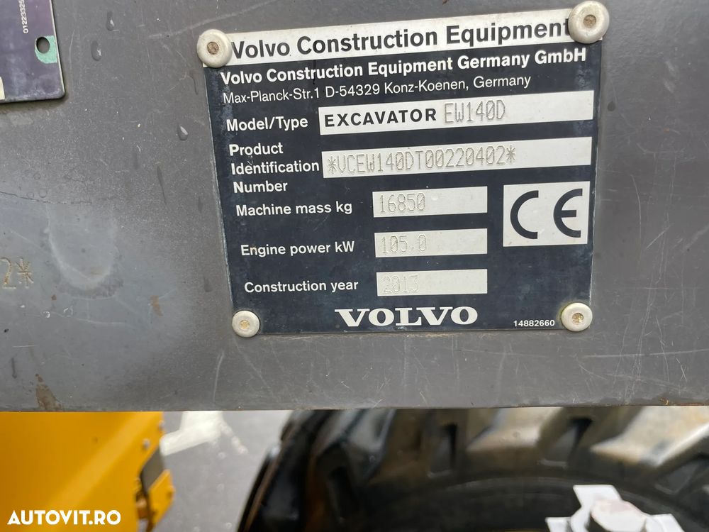 Volvo EW140D - 13