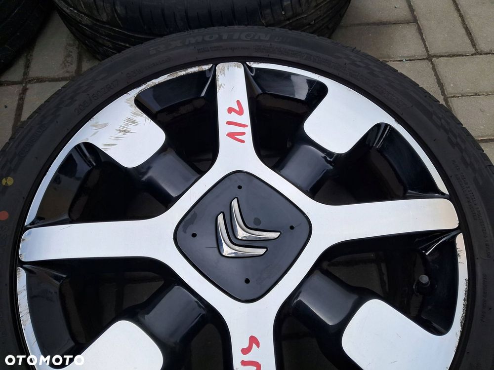 citroen c4 cactus felgi aluminiowe 17" koła lato 205/50/17 4x108 - 4