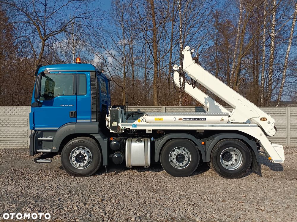 MAN TGS 26.480* 6x2* BRAMOWIEC MEILLER AK16NT* PILOT* Stan Idealny* z NIEMIEC - 3