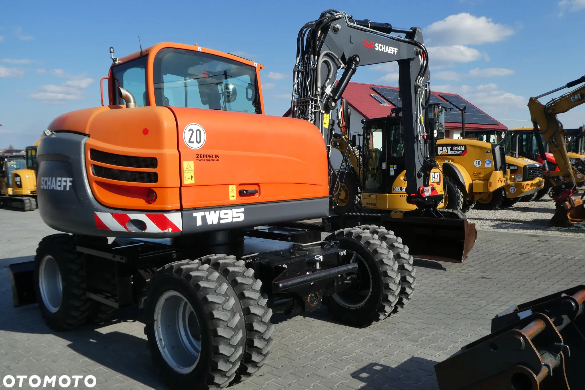 Schaeff TW 95 Z NIEMIEC TRZY ŁYZKI 2200 MTG - 33