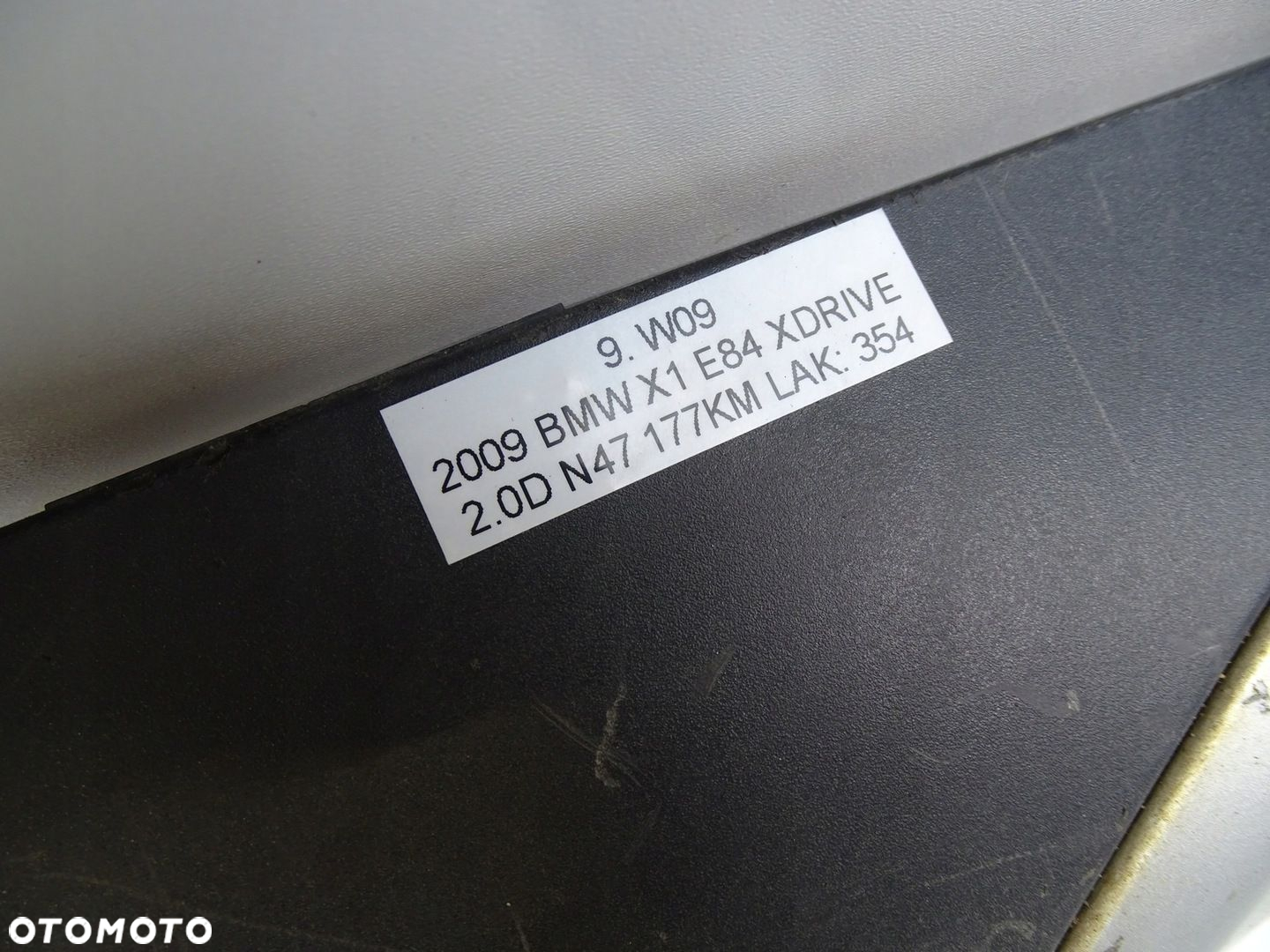 LISTWA PROGOWA LEWA LEWY NAKŁADKA 2990599 BMW X1 E84 - 5