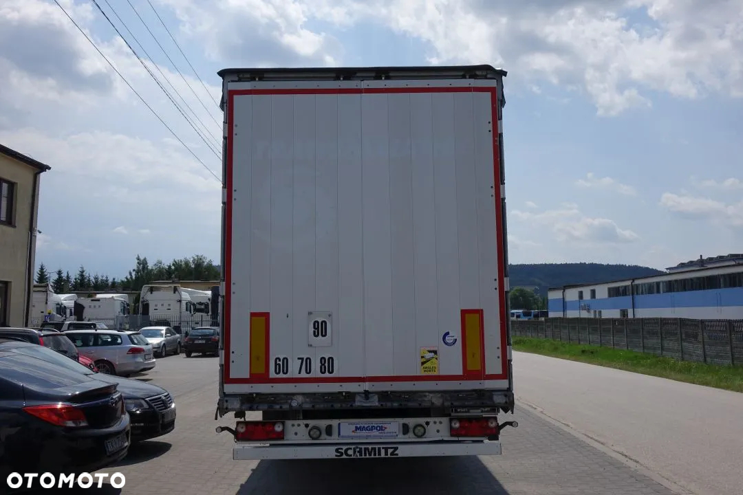 Schmitz Cargobull FIRANKA / VARIOS / OCYNK / OSIE SCHMITZ / NOWE PLANDEKI / DACH PODNOSZONY/ KOSZ NA KOŁO ZAPASOWE - 6