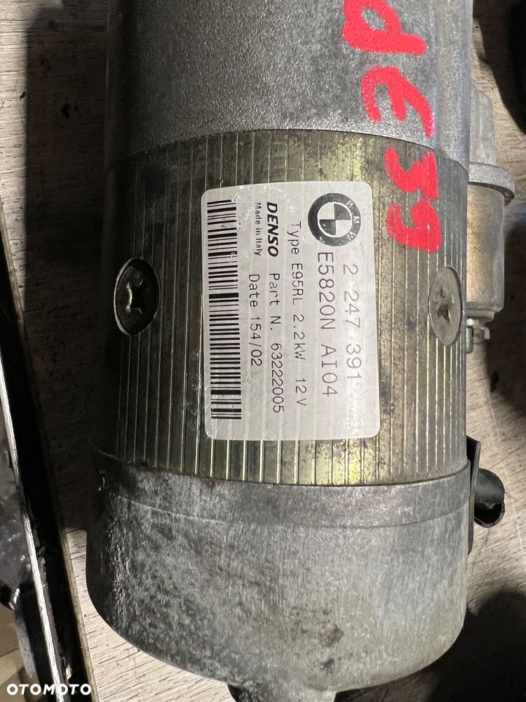 Rozrusznik m57 3.0d e38 e39 e46 e53 2247391 oryginalny Super stan ! - 2