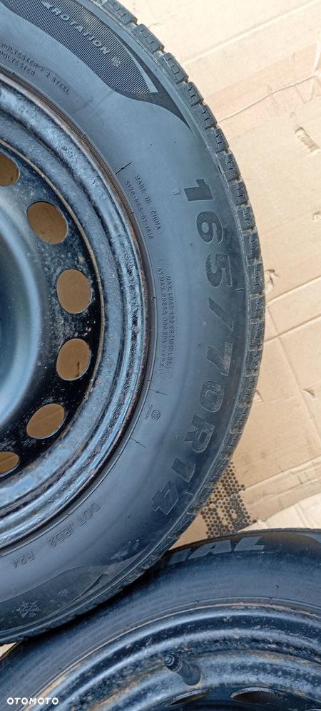 Felgi stalowe z oponami 165/70 R14 4X98 ET35 Fiat Doblo I Lift - 14