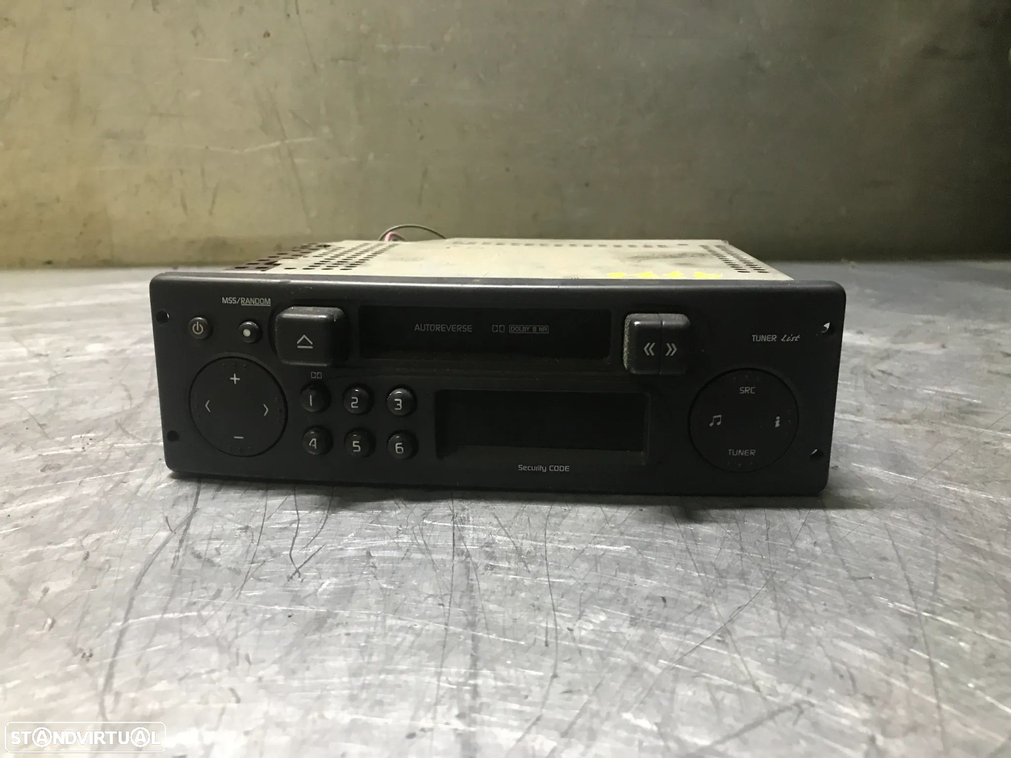 AUTORADIO ORIGINAL RENAULT CLIO II - 8200113800 - 1