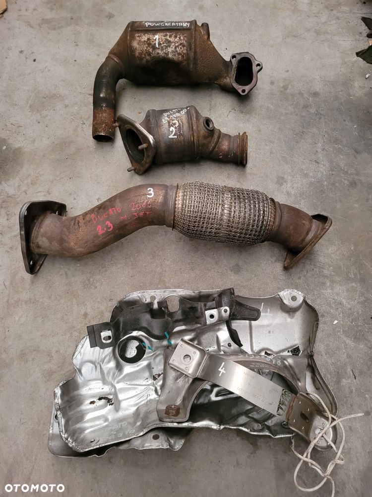 KATALIZATORY RURY WYDECHOWE DPF FIAT - 1
