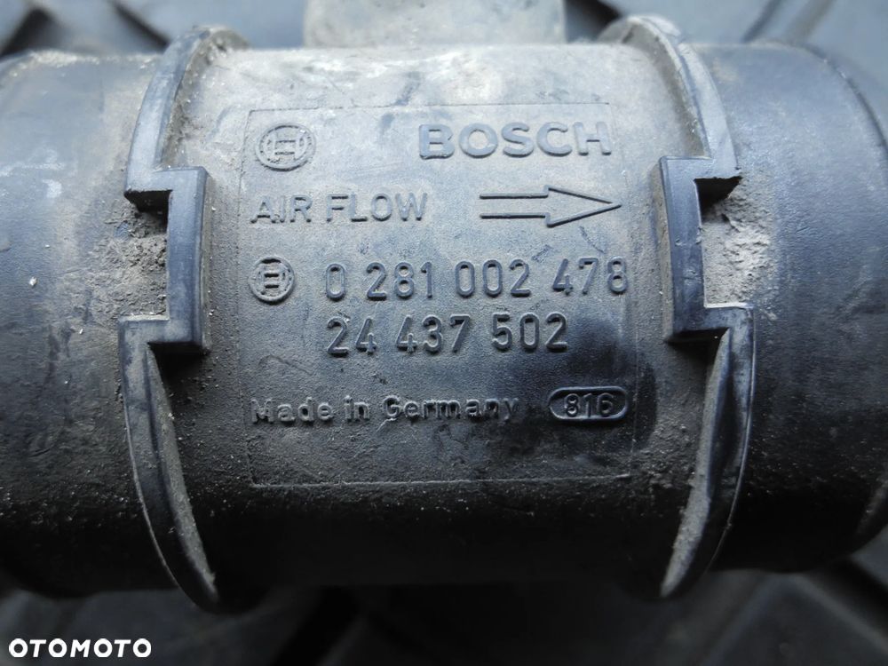 OPEL ASTRA II G 2.0 DTI PRZEPŁYWOMIERZ 24437502 0281002478 POSIADAM 4 SZTUKI - 6