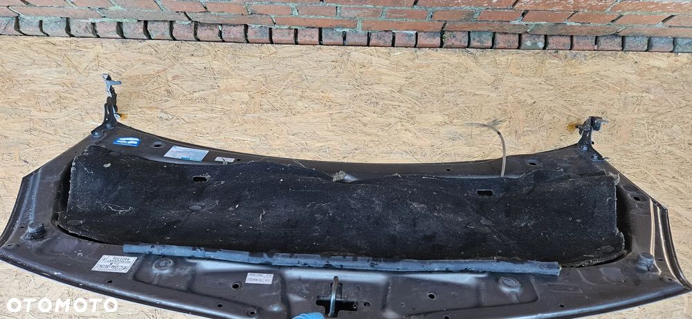 TOYOTA COROLLA VERSO II 2 2004- kompletna maska silnika z wygłuszeniem + zawiasy KOLOR 1C3 - 4