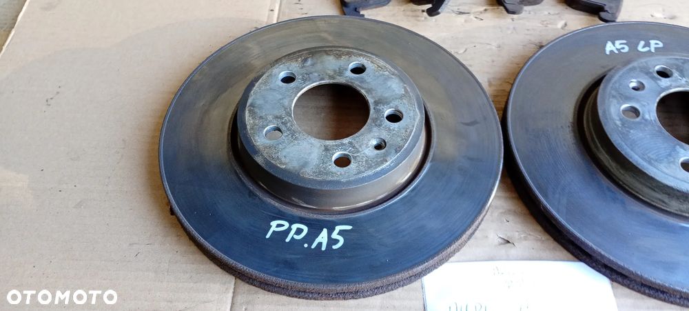 Tarcze hamulcowe klocki przód przednie 316mm Audi A5 8T 2.0 TDI - 2
