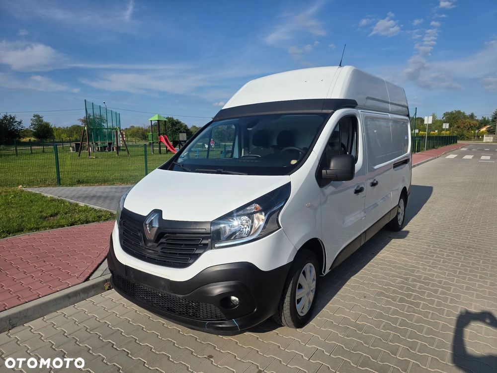 Renault Trafic vivaro 2018 r L2H2 przebieg 107400 km dlugi wysoki klima tempomat nawigacja - 3