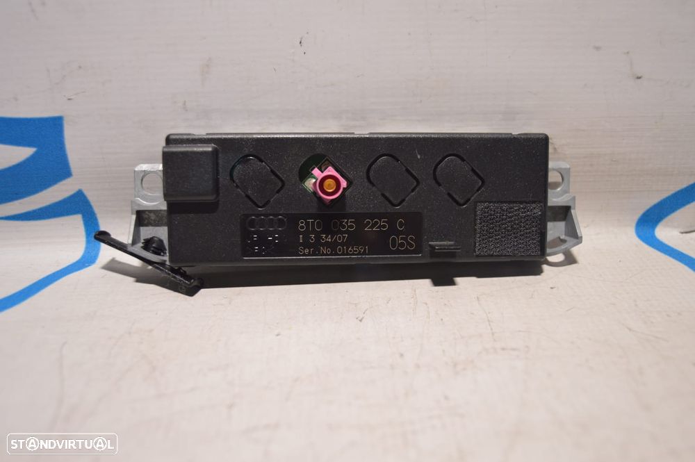 ANTENA AMPLIFICADOR CENTRALINA ECU SISTEMA MODULO COMANDO CONETIVIDADE MULTIMEDIA RADIO AUTORADIO GPS NAVEGAÇÃO NAVI AUDI 8T0035225C 8T0035225 016591 AUDI A5 8T3 8TA 3.0 TDI QUATTRO V6 245CV CDU CDUD A4 B8 4K