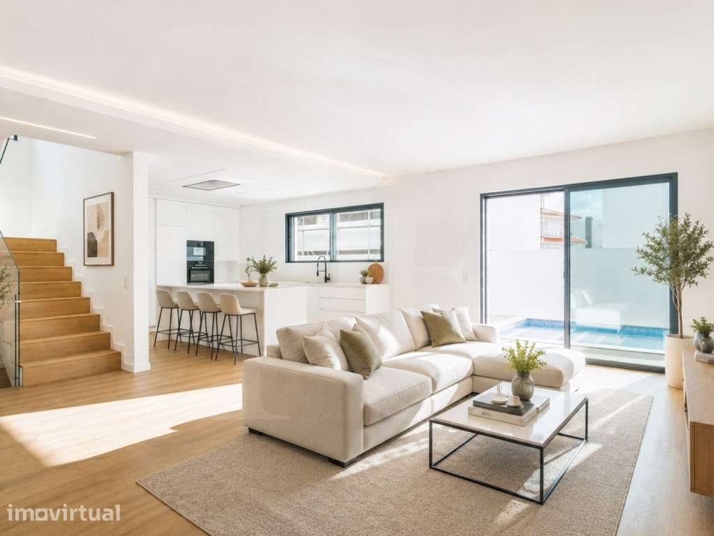 Moradia T4 com Piscina e Espaço Home Cinema em Murches - Grande imagem: 3/23