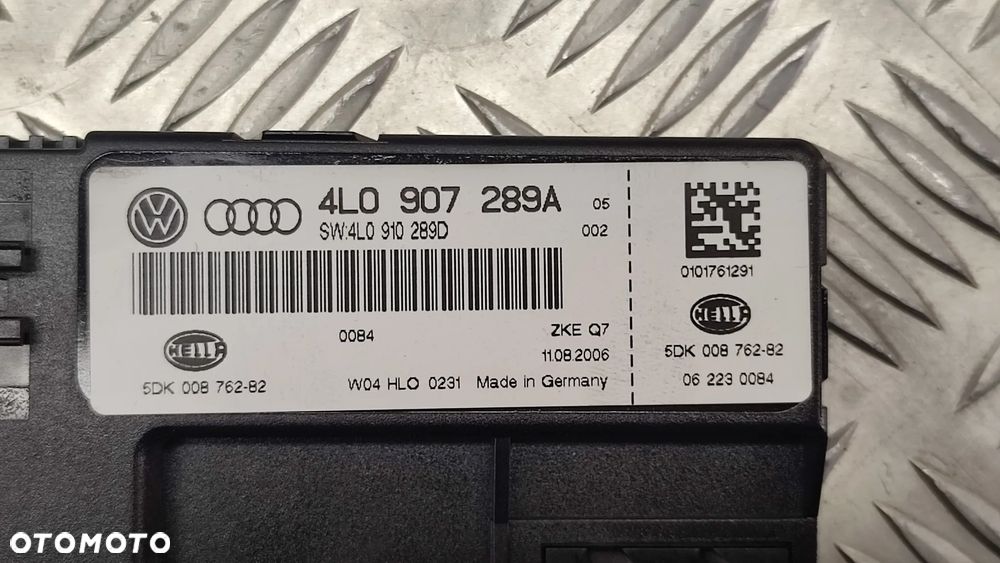 AUDI Q7 4L 05-15R STEROWNIK MODUL KOMFORTU SWIATEL 4L0907289 A - 4