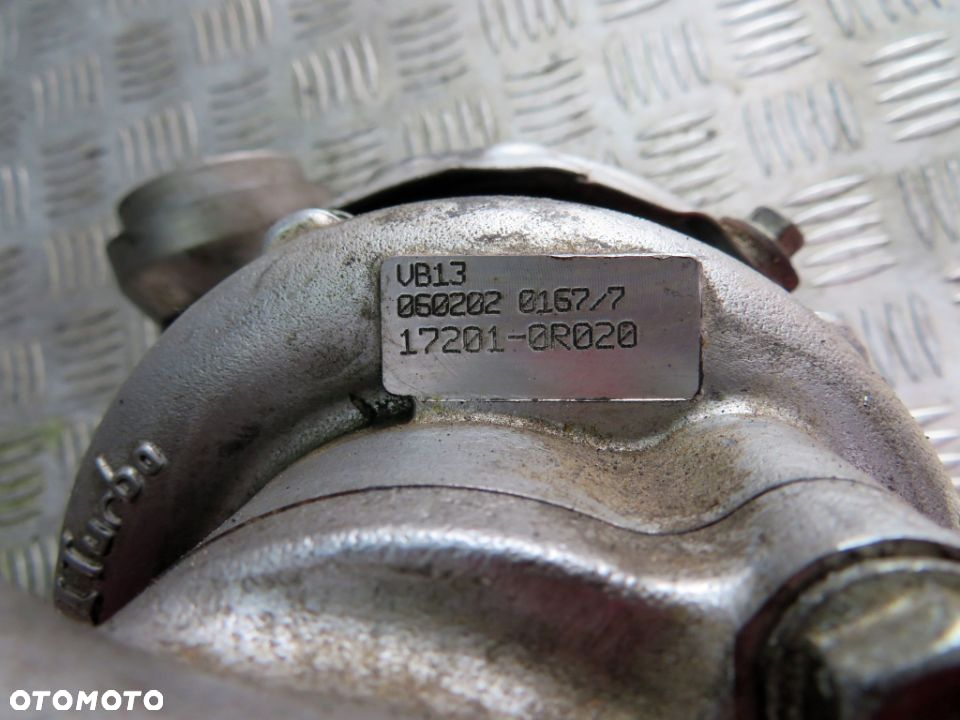 TURBOSPRĘŻARKA TURBINA TURBO AVENSIS II T25 2.2 D-CAT 17201-0R020 TOYOTA 2003-2006 - 3