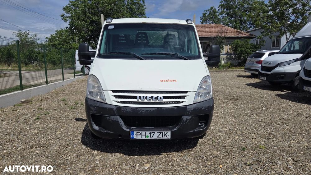 Iveco 35C12 cu platforma si obloane 4.8m - 16
