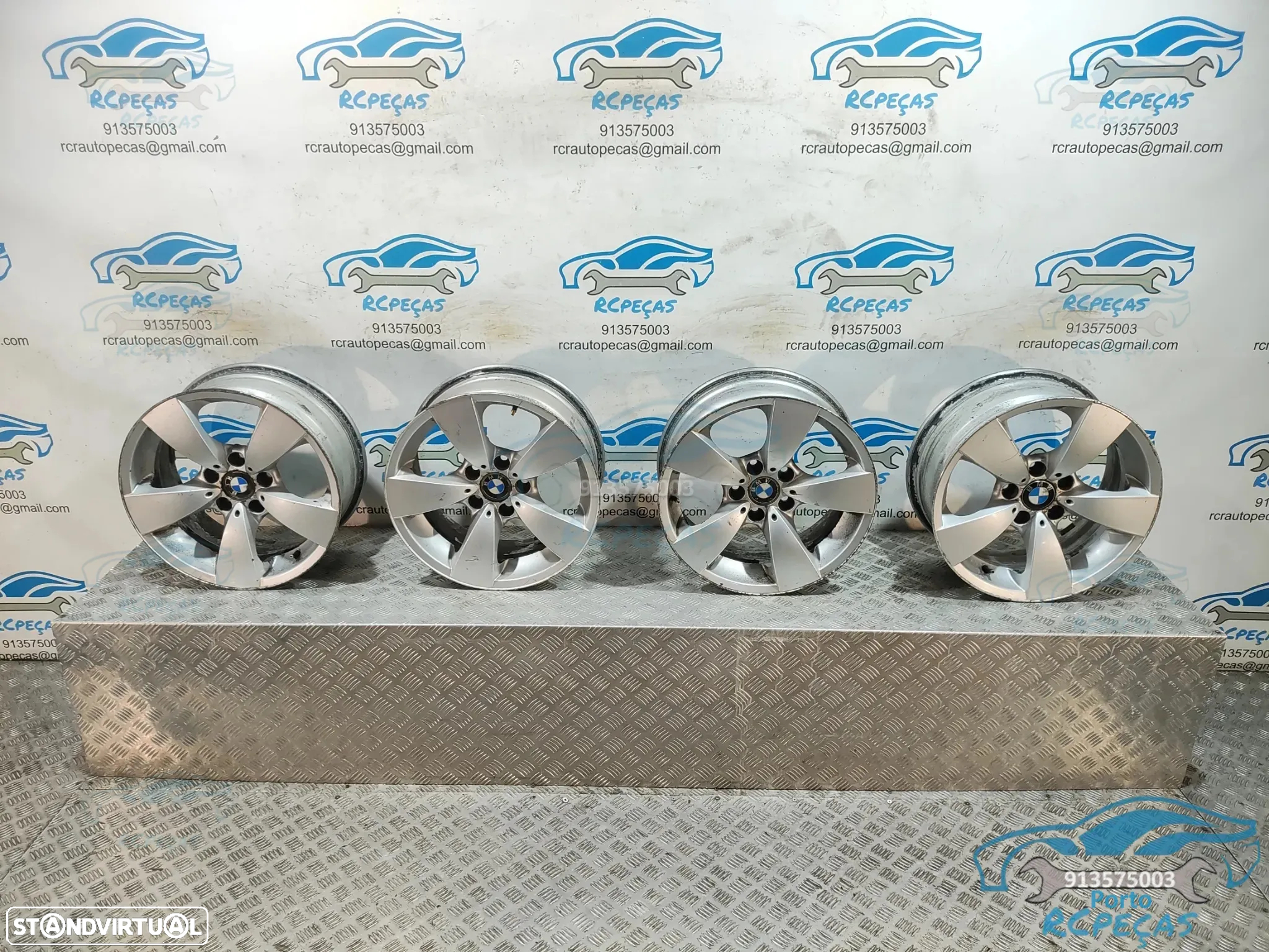 Jantes 17" BMW Serie 5 - E60 | E61 - Originais - 7,5J | ET20 | 5x120 - 17 Polegadas | 36116762001 | 6762001 | Jante | 5 x 120 - 12