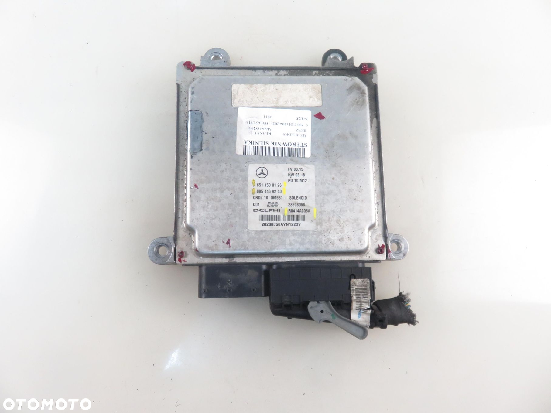 STEROWNIK MERCEDES 204 C 200 CDI 6511500126 0054469240 R0414A008A - 4