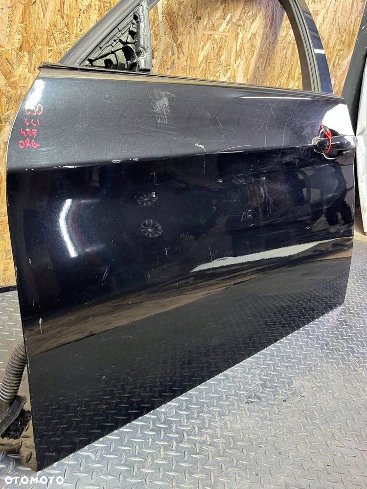 bmw 3 e90 e91 2012 przód strona lewa drzwi przednie 475/9 black sapphire - 13