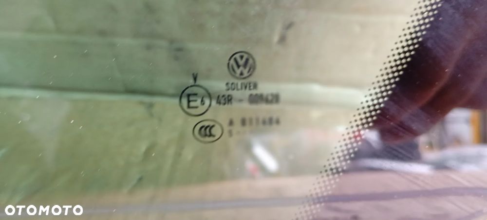 Szyba drzwi lewy tył tylna lewa karoseryjna VW Passat B6 Sedan - 4