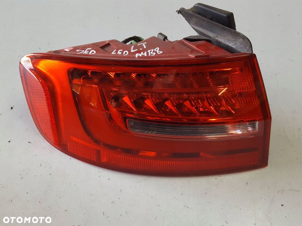 AUDI A4 B8 LIFT 11-15r SEDAN LAMPA LED LEWA TYŁ TYLNA - 2