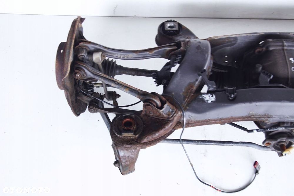 KOMPLETNE ZAWIESZENIE TYŁ DYFER Przełożenie 3.07 - MERCEDES CLK C209 3.0 V6 - 2