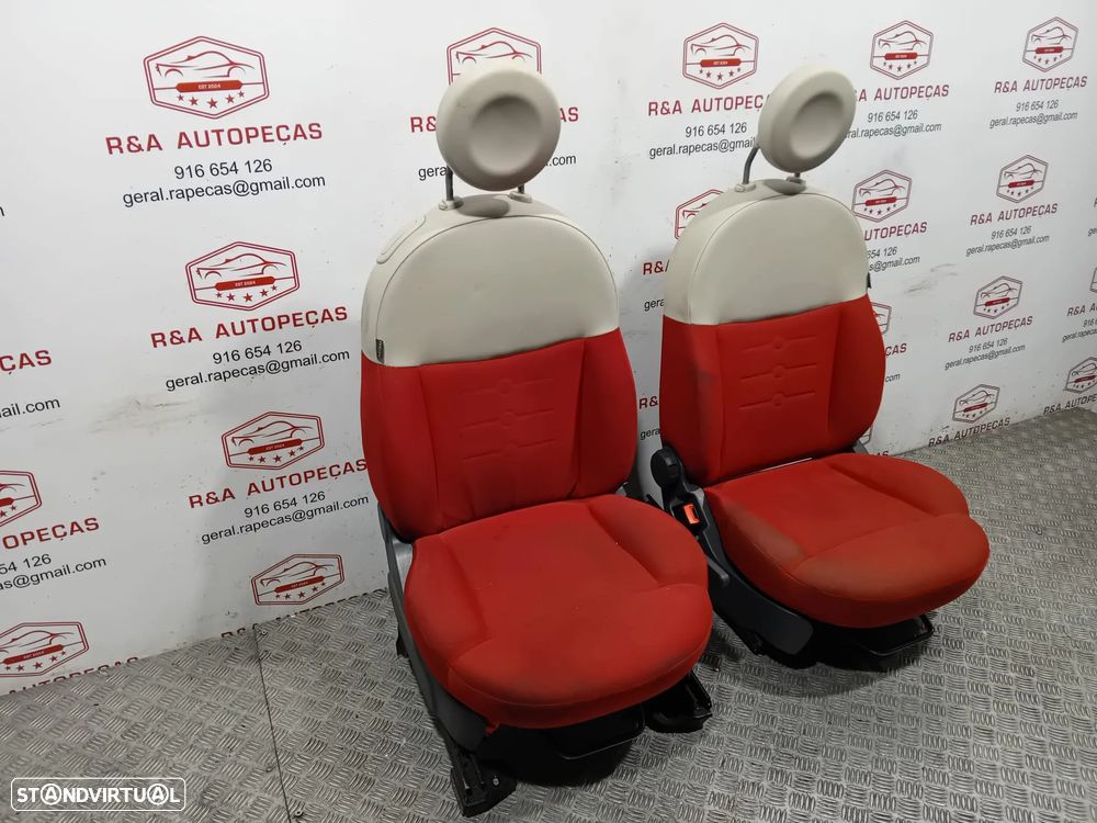 Conjunto de Bancos Fiat 500 Original - 7
