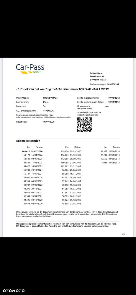 Hyundai ix35 2.0 CRDi Comfort - 15