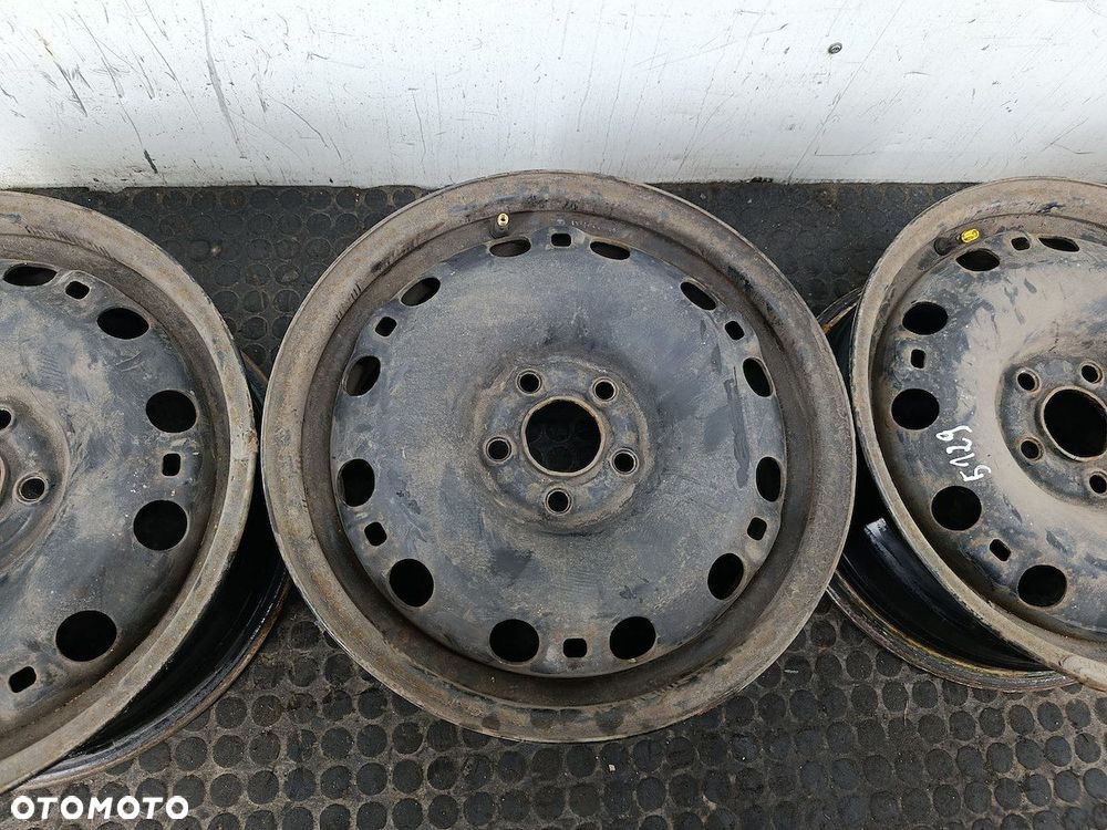 FELGI STALOWE KOMPLET 15 VW POLO IV 9N 6R0601027R/AE - 3