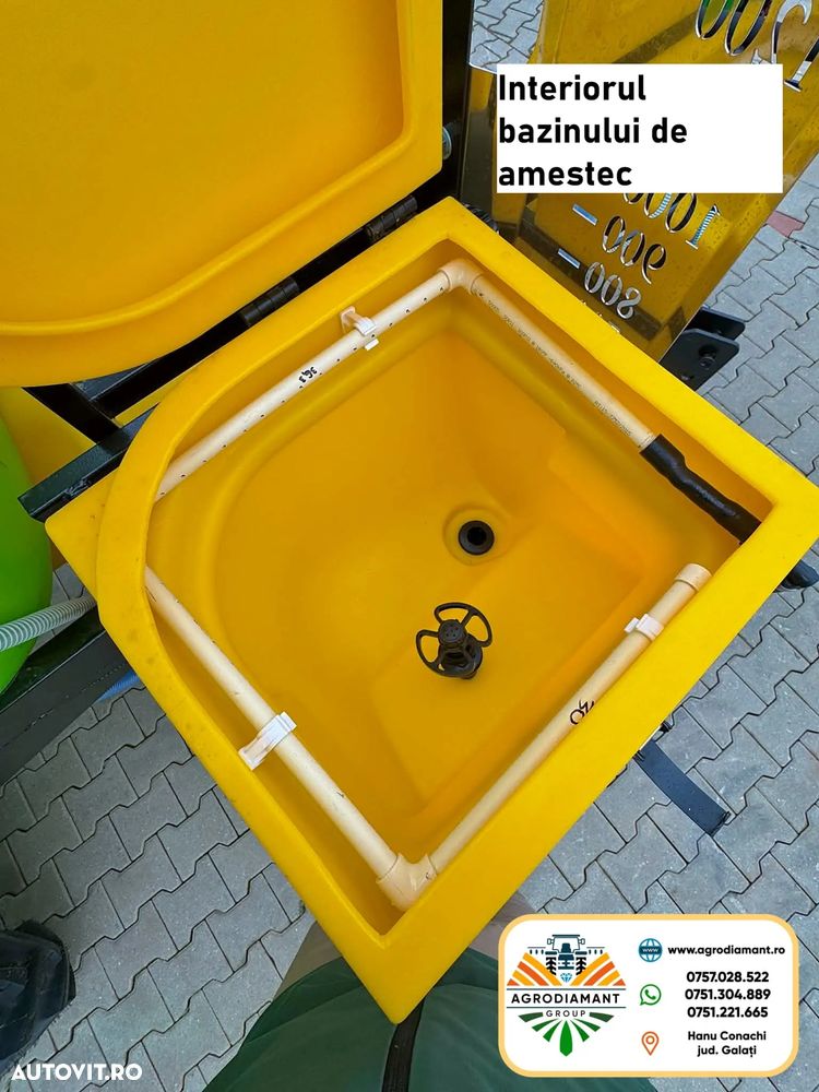 Alta Instalatie de erbicidat tractata full hidraulica DEMAROL CYCLON 2000L - 17