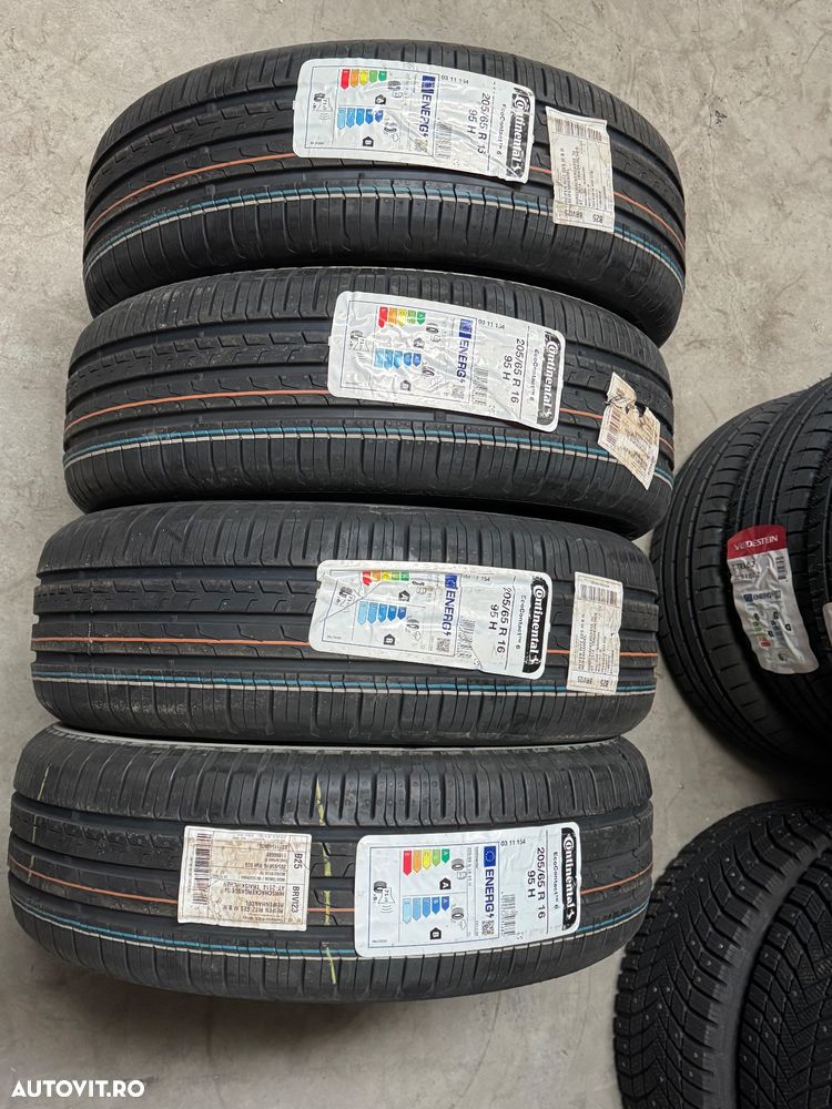 Vând 4 anvelope 205/65/16 continental de vară noi - 1