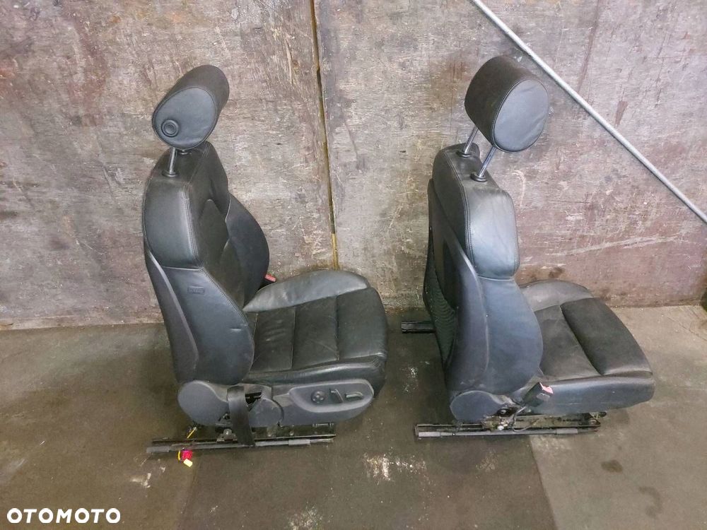 KOMPLET FOTELI LEWY PRAWY PRZÓD + KANAPA TYŁ AUDI A6 C6 - 8