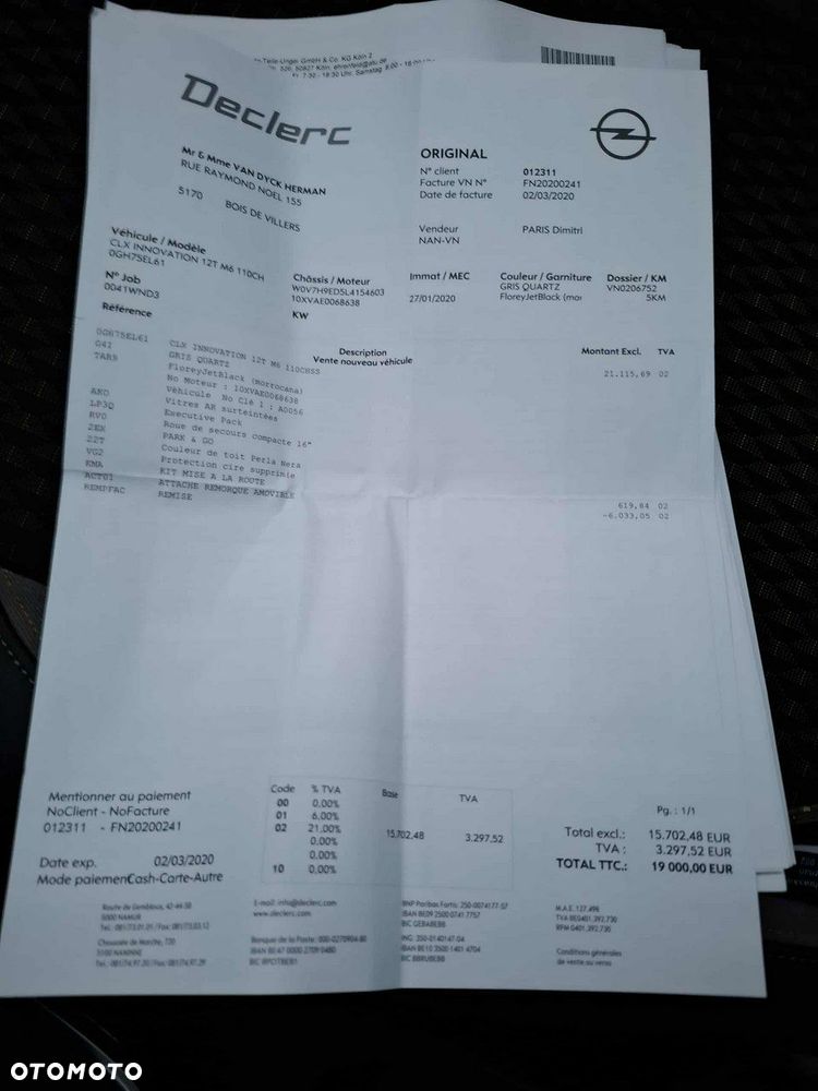 Używany Opel Crossland 2020 - 45 999 PLN, 58 900 km - Otomoto.pl