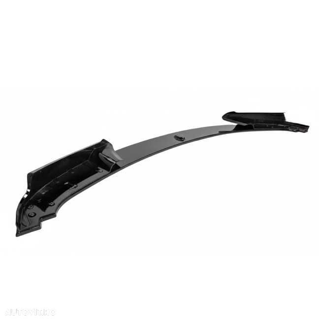 Prelungire Lip Bara Fata M3, Extensie bara M3 Style pentru BMW E90 E91, Negru Lucios - 3