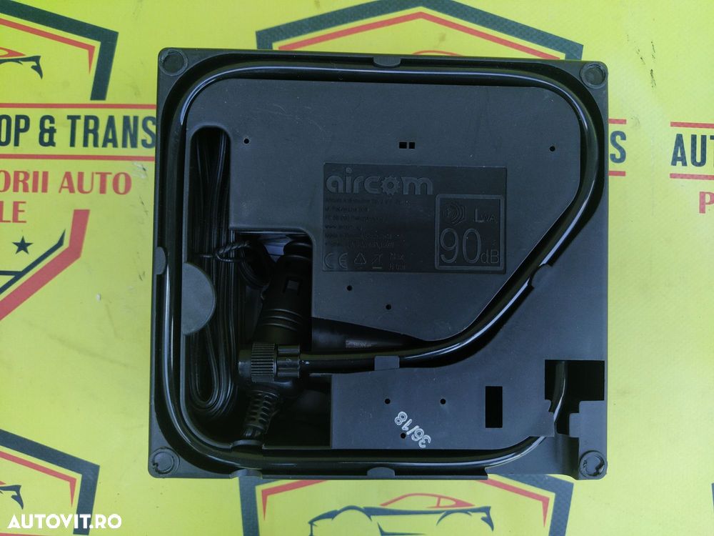 Compresor auto umflat roti kit pana original Vw Skoda Audi Seat + Husa - 5