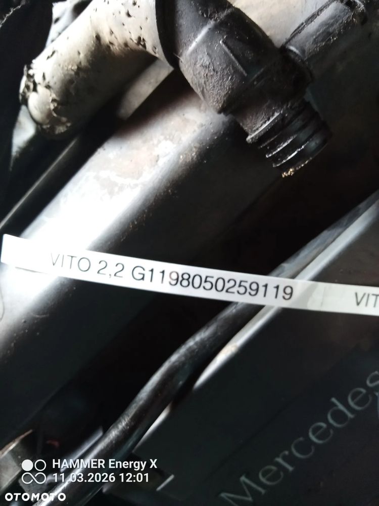 Silnik słupek  MERCEDES-BENZ VITO I W638 2.2 - 2