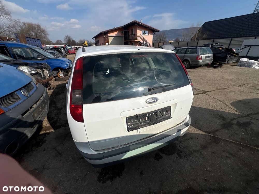 KLAPA BAGAŻNIKA FORD FOCUS MK2 2007R BIAŁY LAKIER - 1