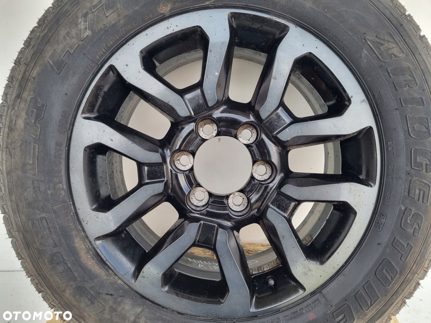 Toyota Hilux VIII KOŁO ZAPASOWE Zapas alufelga 265/60 R18 6x139,7 - 2