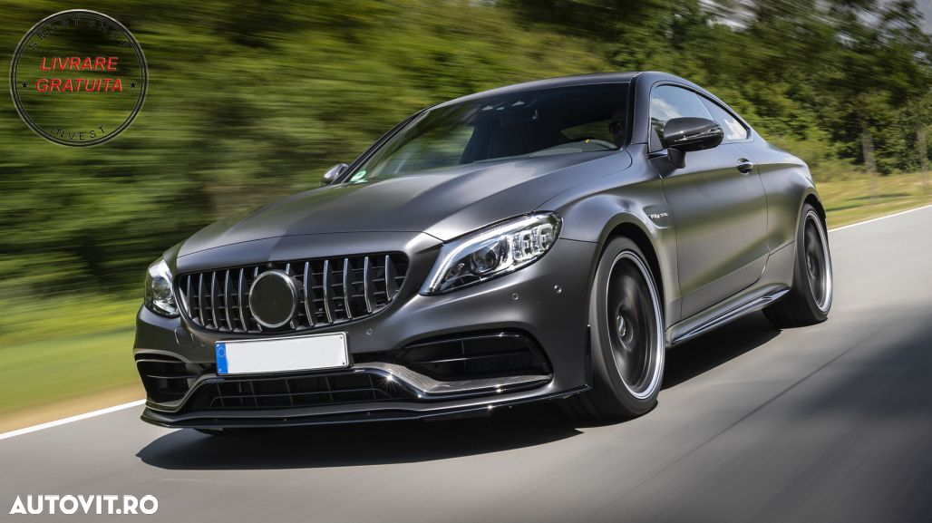 Grila Centrala Mercedes W205 Sedan S205 T-Modell A205 Cabriolet C205 Coupe Facelif- livrare gratuita - 5